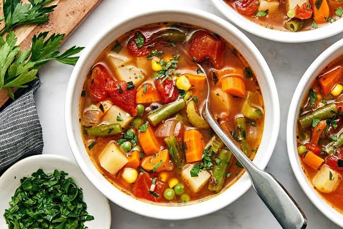 Vegetable soup 